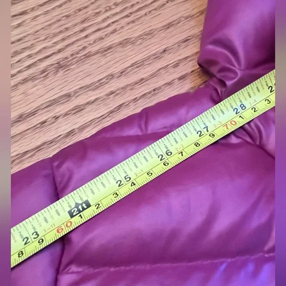 DESCENTE  Down filled Winter Puffer Coat 3/4 Length. Women’s Small. VGUC. - Picture 12 of 14